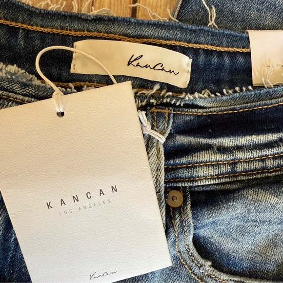 KanCan Relaxed Fit Ankle Length Distressed Jeans Size 31 NWT - Picture 6 of 8
